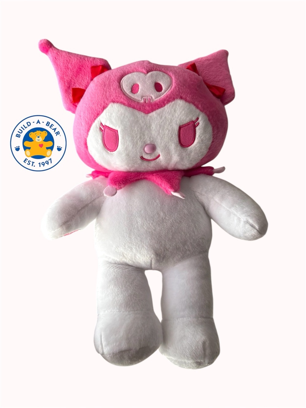 NWT LIMITED EDITION Build-A-Bear x Sanrio Kuromi Valentines plush